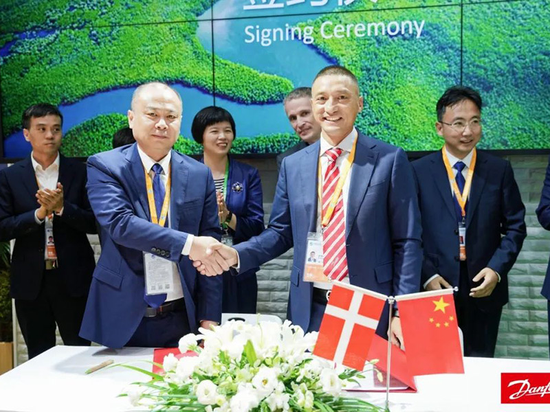 戰(zhàn)略合作丨丹佛斯傳動與嘉興水務(wù)集團合作簽約儀式圓滿舉行！